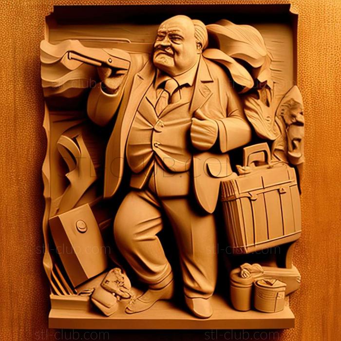 3D model George Grosz (STL)